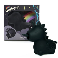 Unihorn – “Wild Spirit” Twirling Tongue Clitoral Stimulator (Black)